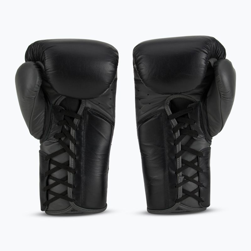 Boxerské rukavice Everlast Powerlock 2 Laced Pro Training čierne 3