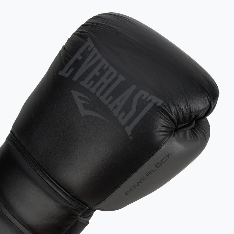 Boxerské rukavice Everlast Powerlock 2 Laced Pro Training čierne 5