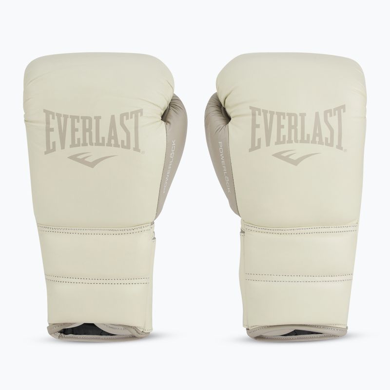Boxerské rukavice Everlast Powerlock 2 Laced Pro Training biele 2