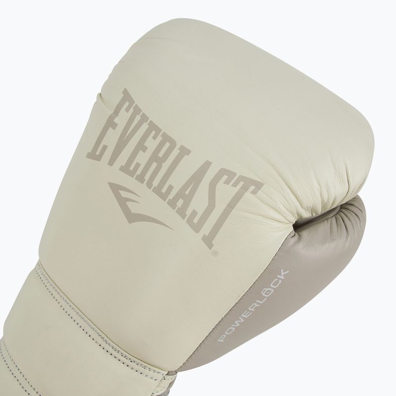 Boxerské rukavice Everlast Powerlock 2 Laced Pro Training biele 5