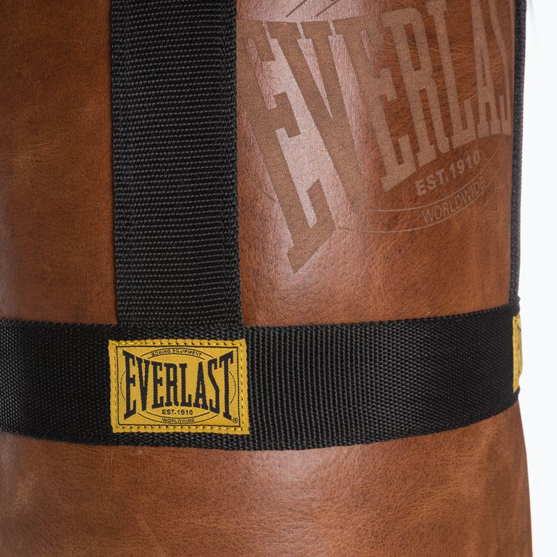EVERLAST 1910 hnedá kožená boxovacia taška EV5780 2