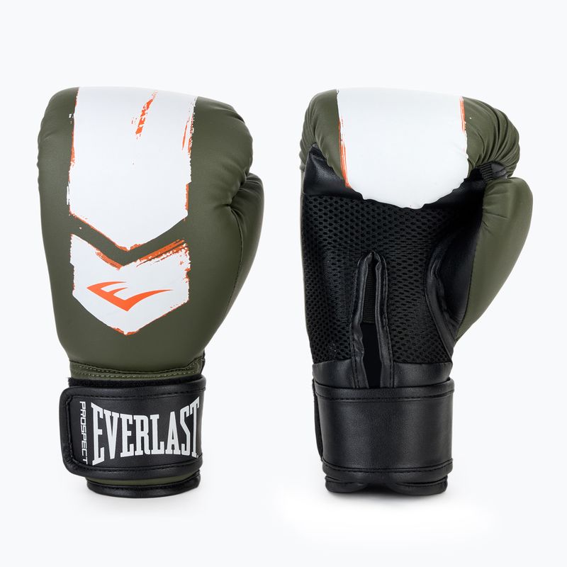 Boxerské rukavice Everlast Prospect 2 zeleno-biele 3