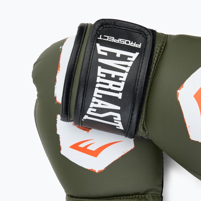 Boxerské rukavice Everlast Prospect 2 zeleno-biele 5
