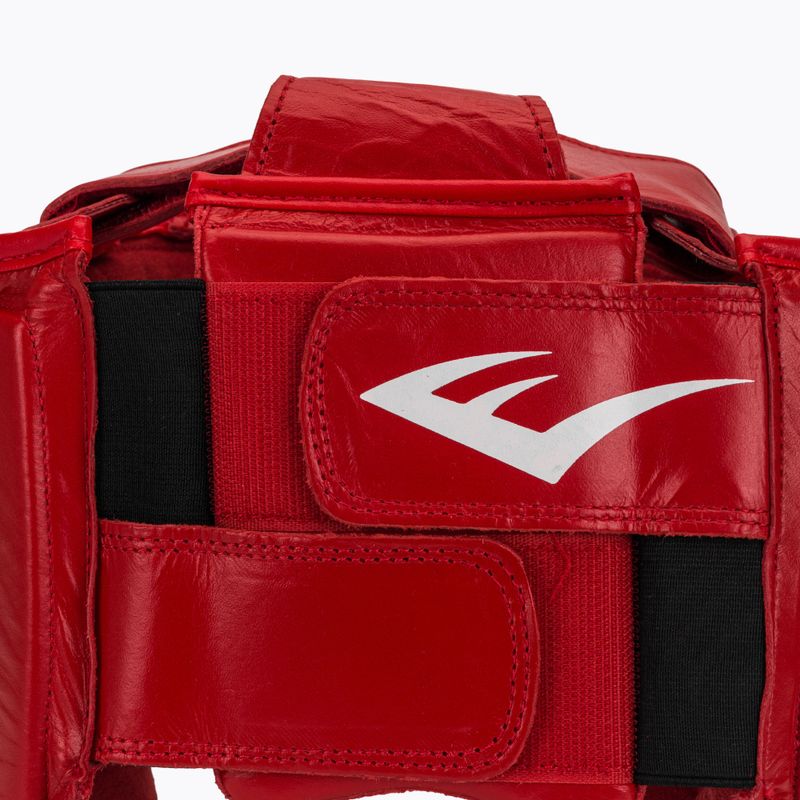 Boxerská prilba Everlast Amateur Competition Headgear red 5