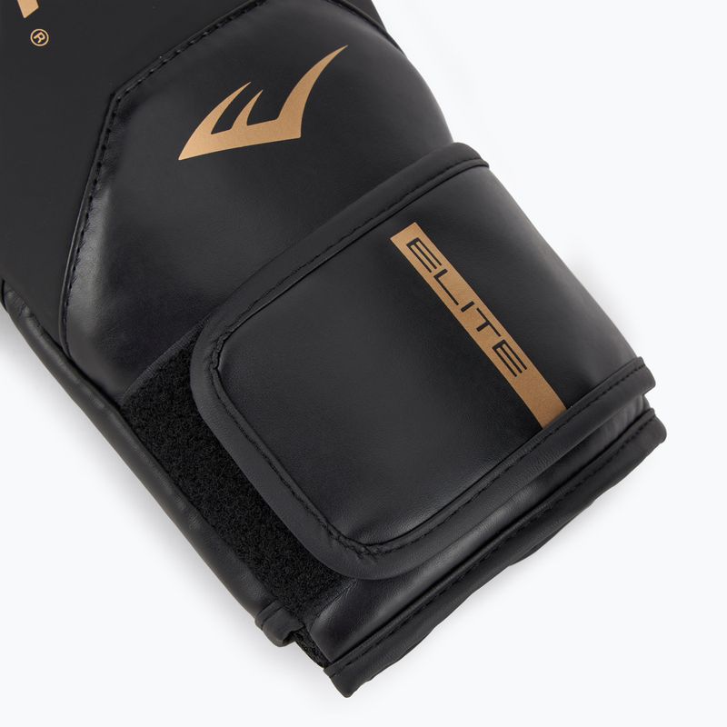 Boxerské rukavice Everlast Pro Style Elite 2 black/gold 6