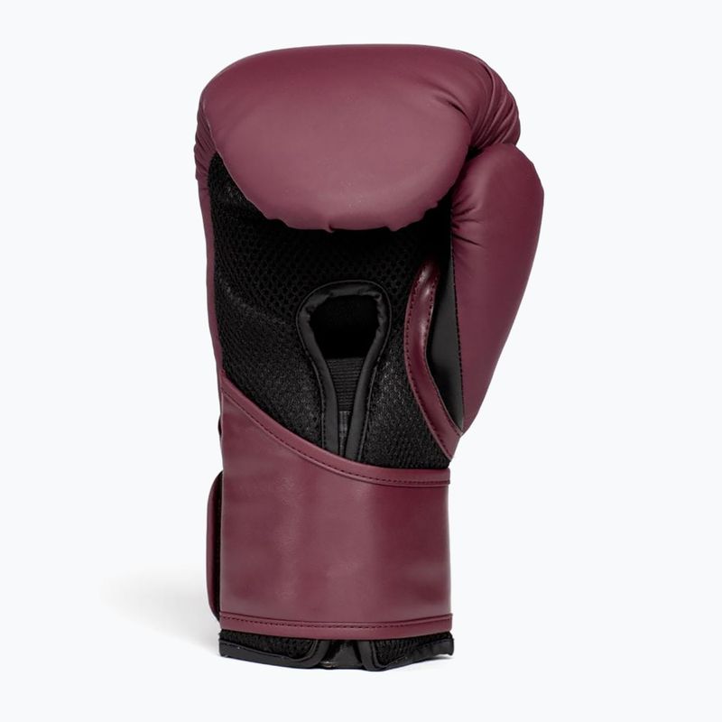 Boxerské rukavice Everlast Pro Style Elite 2 bordovej farby 10