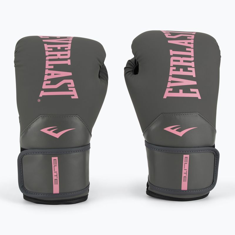 Boxerské rukavice Everlast Pro Style Elite 2 sivo-ružové 2