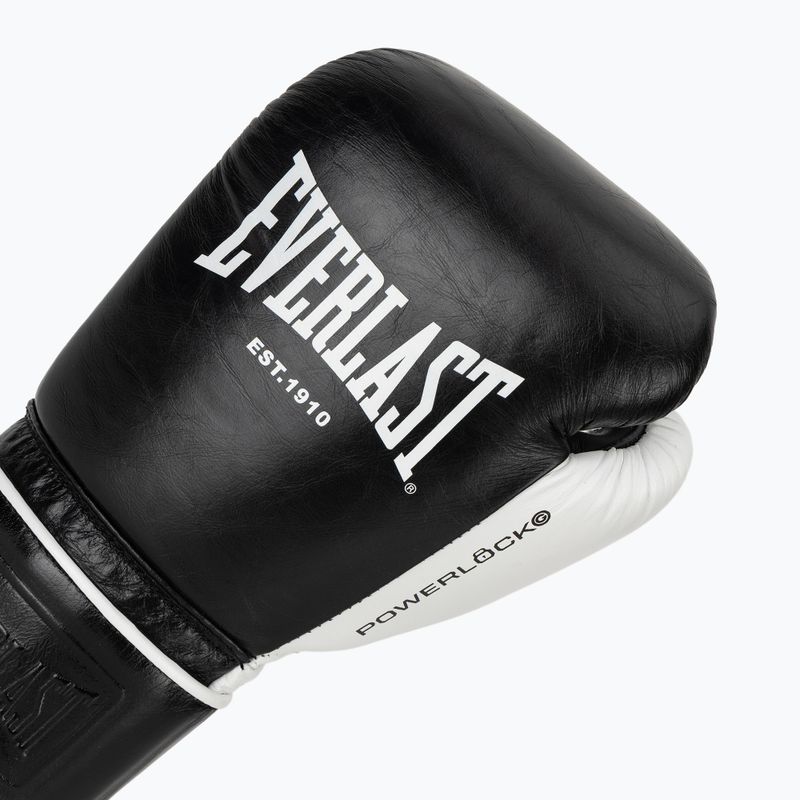 Boxerské rukavice Everlast Powerlock Pro OG H&L black/white 5