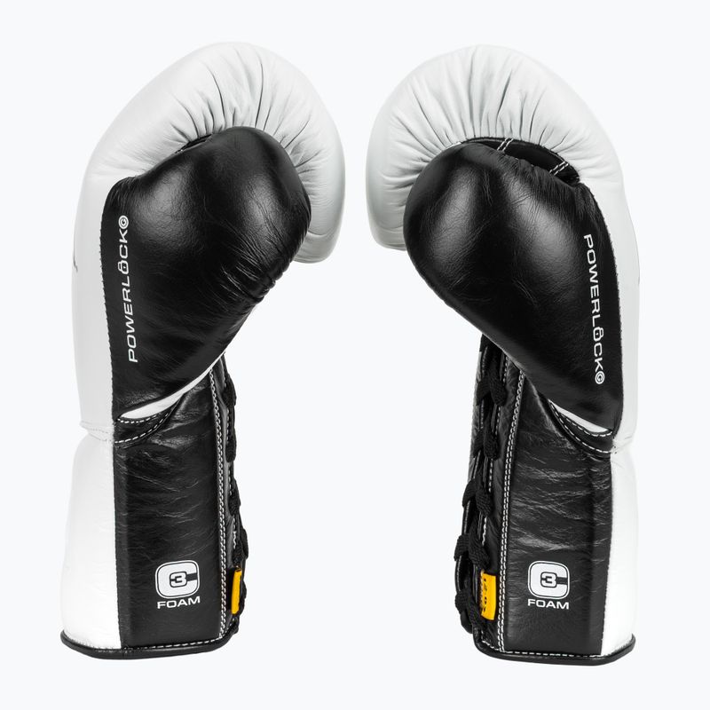 Boxerské rukavice Everlast Powerlock Pro OG Laced white/black 4
