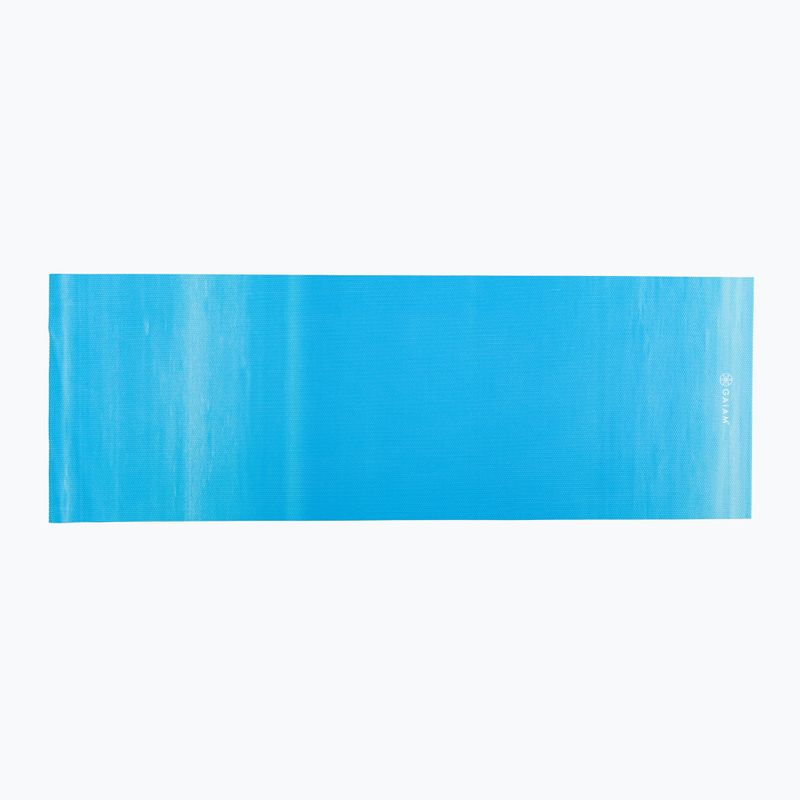 Gaiam Tie Dye podložka na jogu 4 mm modrá 54844 2