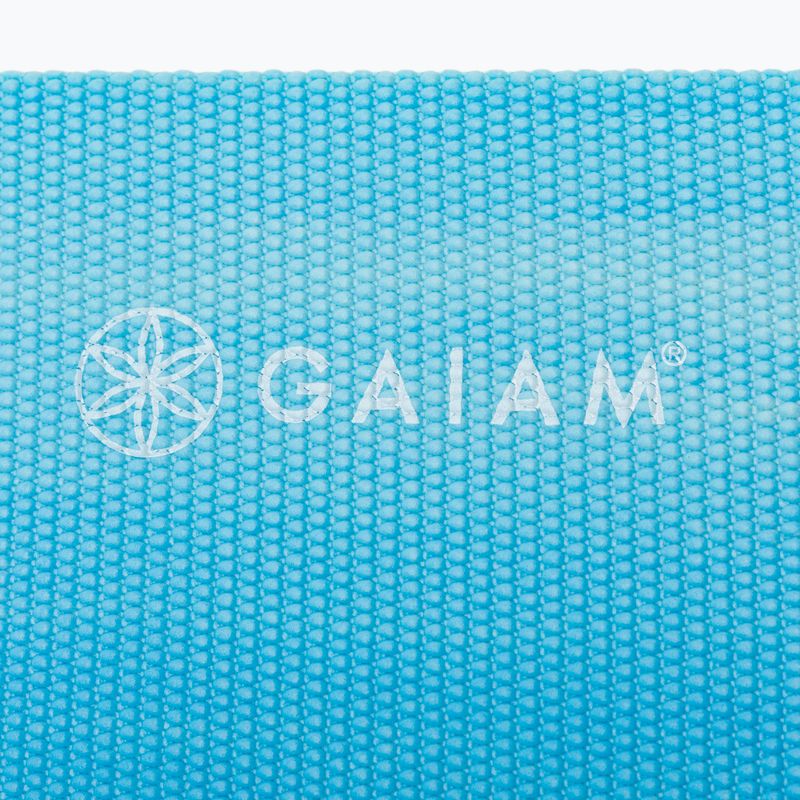 Gaiam Tie Dye podložka na jogu 4 mm modrá 54844 4
