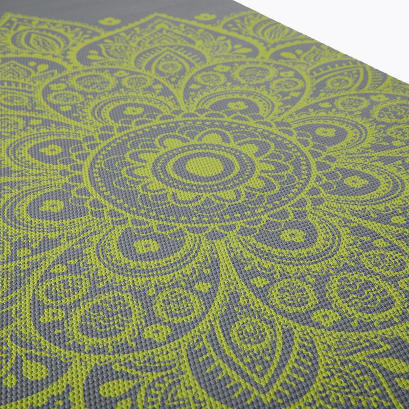 Podložka na jogu Gaiam Citron Slunečné hodiny 6 mm sivá 61333 3