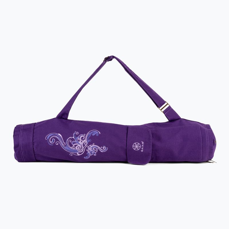 Taška na podložku na jogu Gaiam Deep Plum purple 61338 2