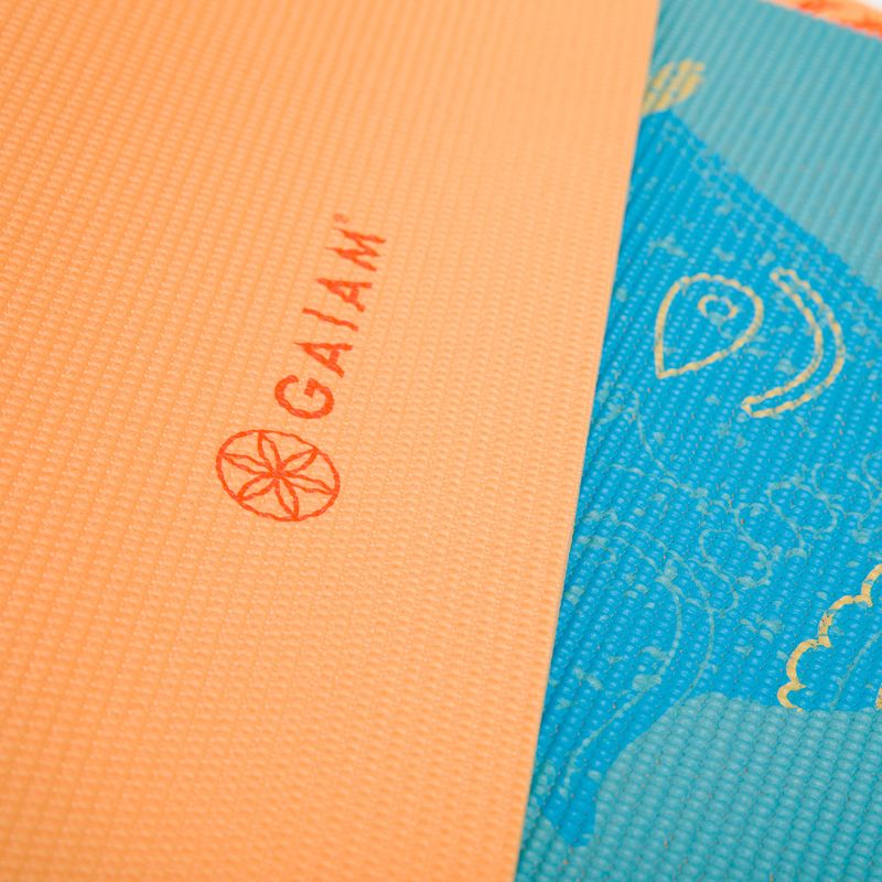 Podložka na jogu Gaiam Elephant 6 mm žltá 61547 5