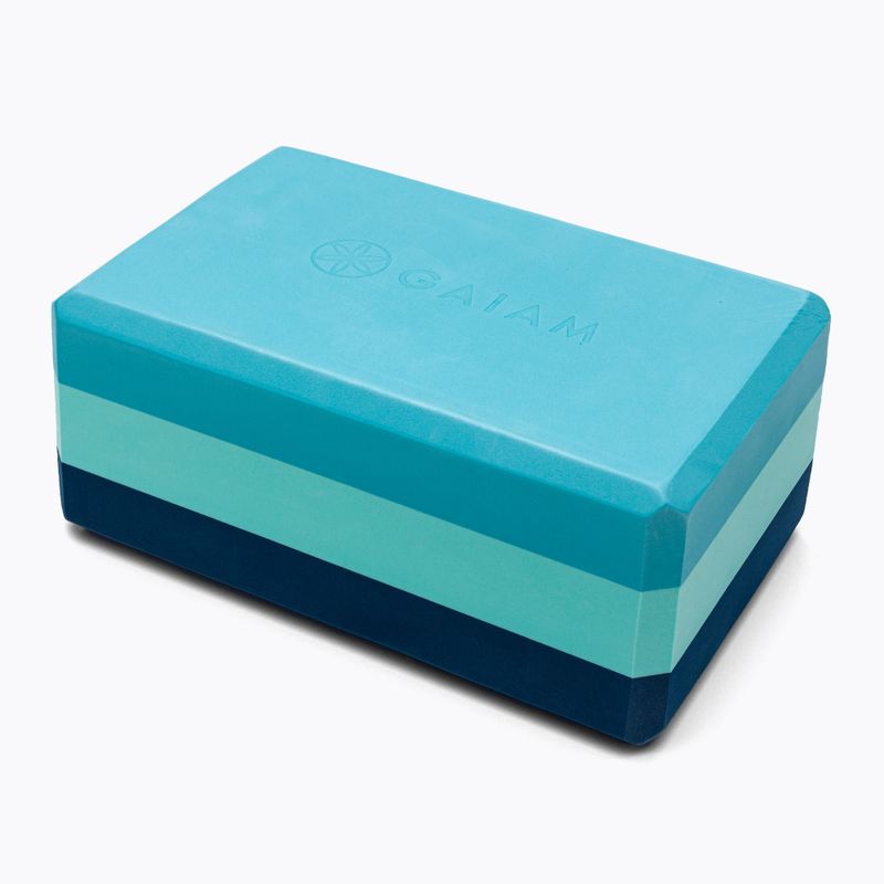 Gaiam kocka na jogu modrá 62912