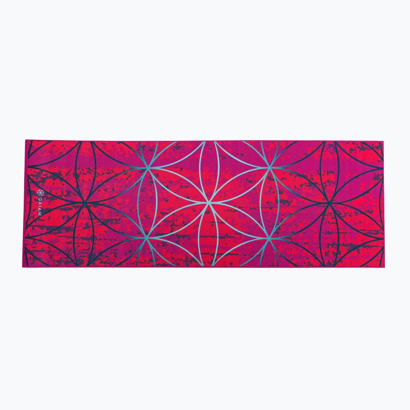 Podložka na jogu Gaiam Radience 4 mm ružová 63491 2