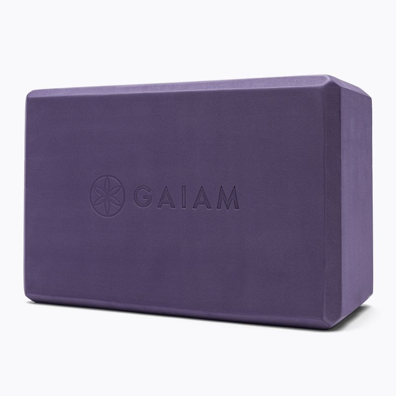 Gaiam kocka na jogu fialová 63682 6