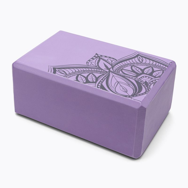 Gaiam kocka na jogu fialová 63748