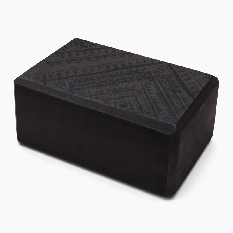Gaiam kocka na jogu Navajo čierna 63749