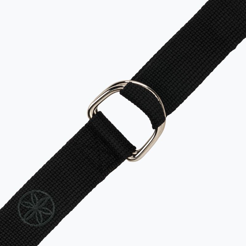 Joga popruh Gaiam Yoga black 2