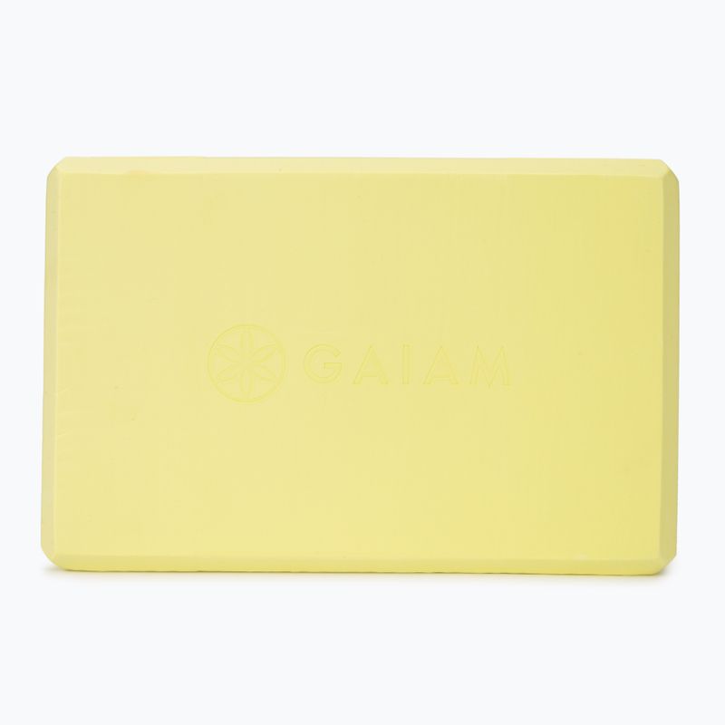 Jógový blok Gaiam Yoga cool macha 4