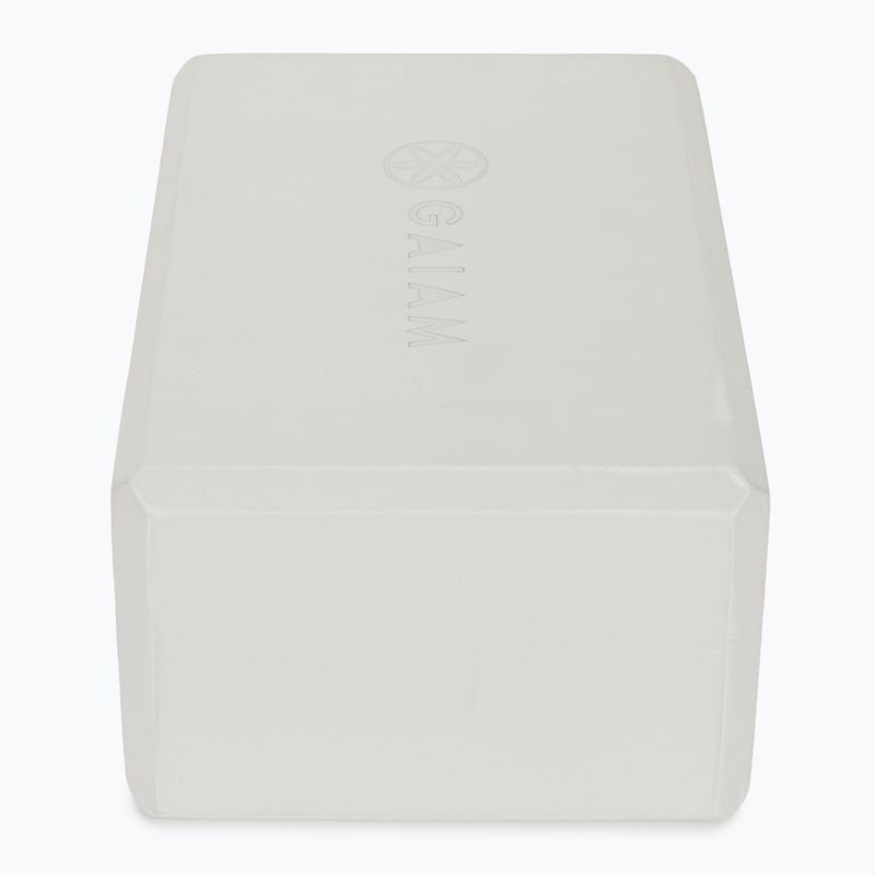 Jógový blok Gaiam Yoga sustained grey 3