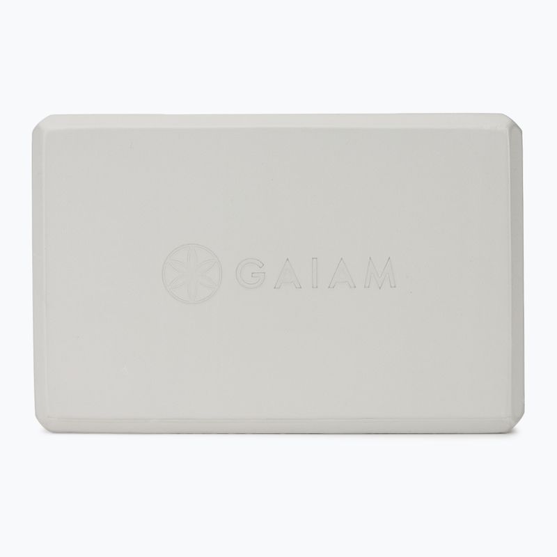 Jógový blok Gaiam Yoga sustained grey 4