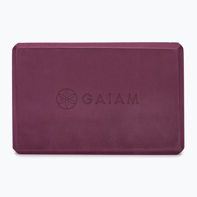 Jógový blok Gaiam Yoga midnight 4