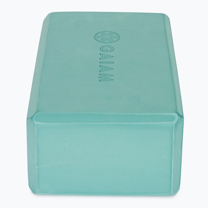 Jógový blok Gaiam Yoga deep sea 3