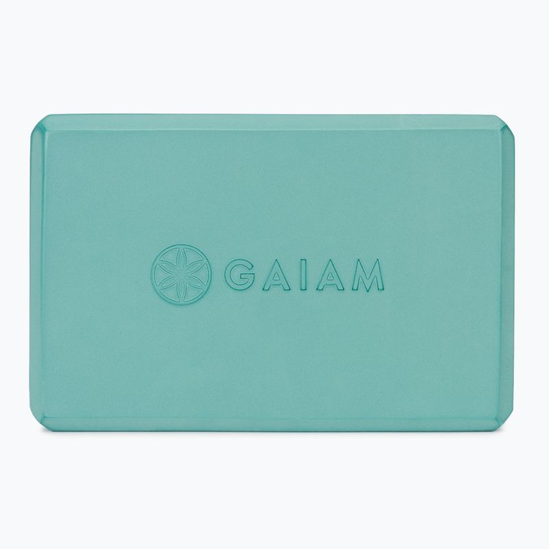 Jógový blok Gaiam Yoga deep sea 4