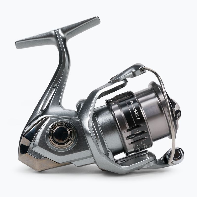 Spinningový navijak Shimano Nasci FC strieborný NASC2000SFC 2