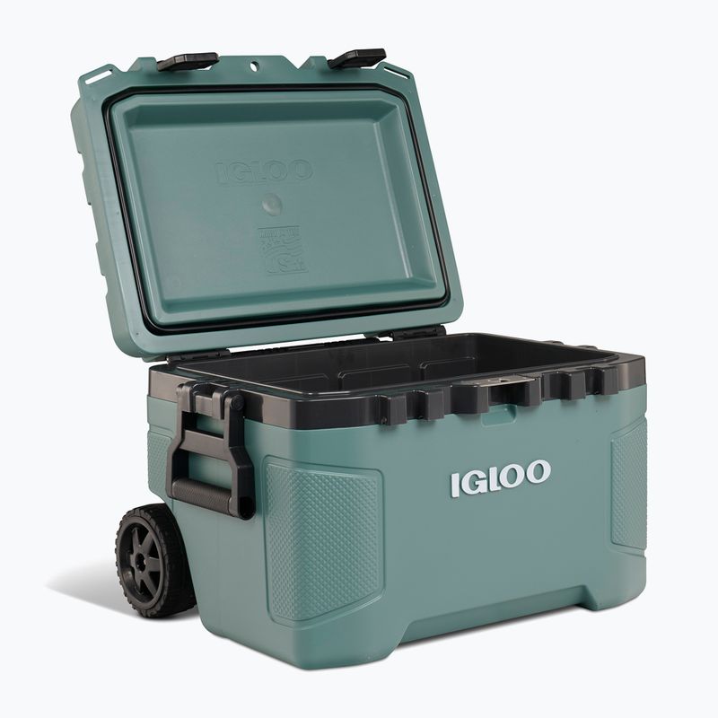 Cestovná chladnička Igloo Trailmate 52 Roller 49 l spruce/obsidian gray 7
