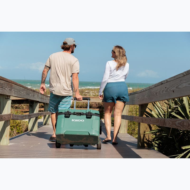 Cestovná chladnička Igloo Trailmate 52 Roller 49 l spruce/obsidian gray 3