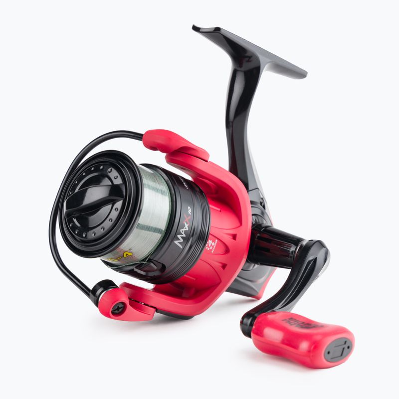 Abu Garcia Max X + 0.12Mm Braid spinningový navijak čierny/červený 1530853 3