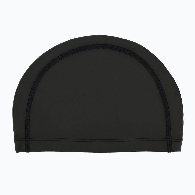 Plavecká čiapka TYR Silicone Comfort čierna 2