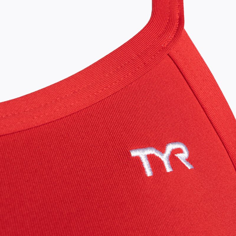 TYR Solid Elite Diamondfit red 3