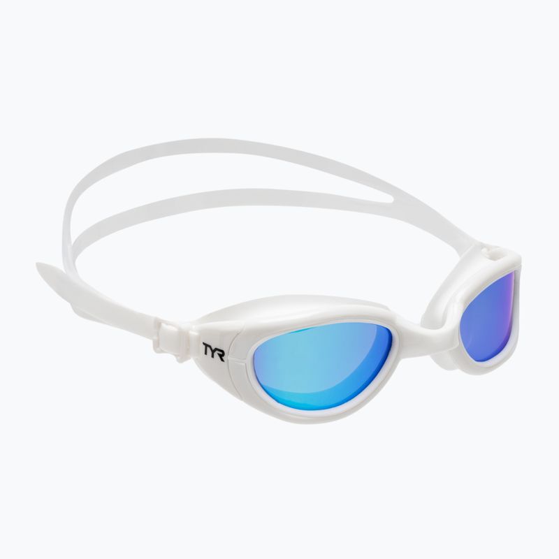 Plavecké okuliare TYR Special Ops 2.0 Polarized Large white LGSPL_100