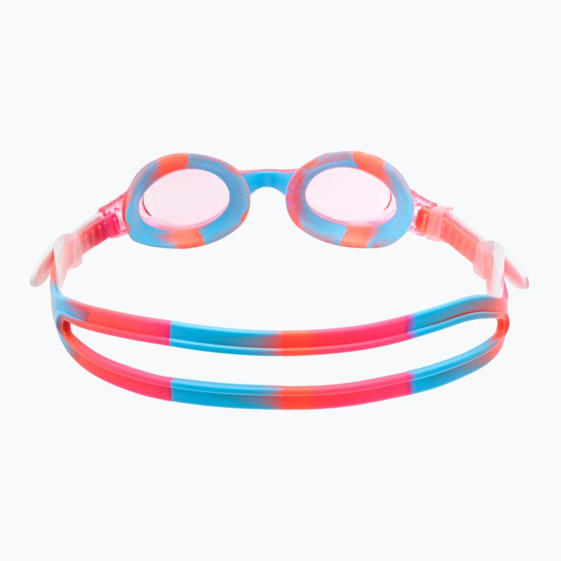 Detské plavecké okuliare TYR Swimple Tie Dye Non-Mirrored pink/pink/white 4