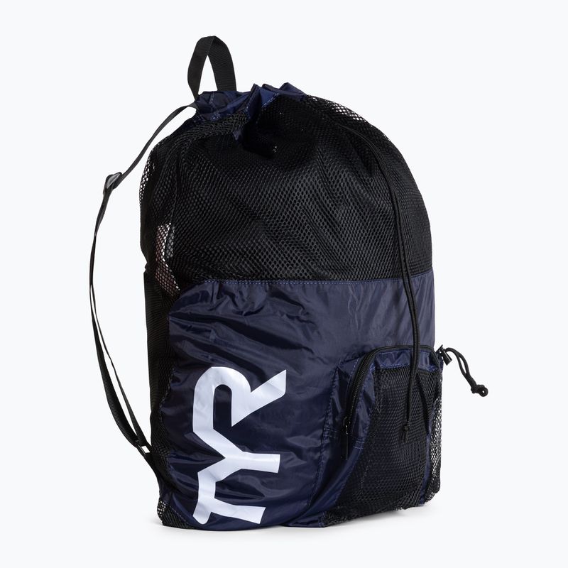 TYR Big Mesh Mummy Pool Backpack navy blue LBMMB3_41 2