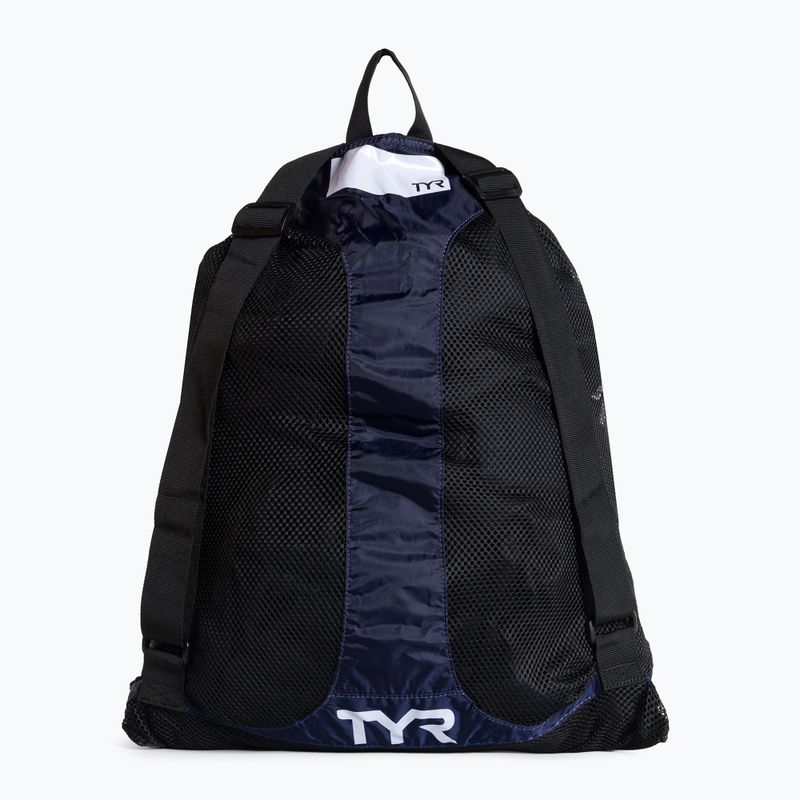 TYR Big Mesh Mummy Pool Backpack navy blue LBMMB3_41 3