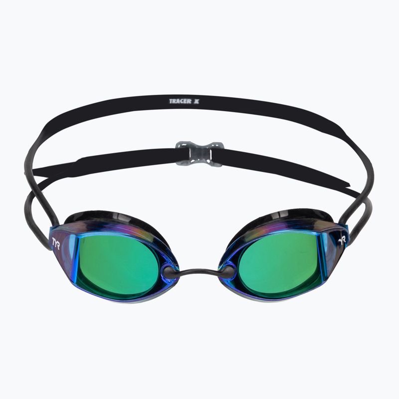 Plavecké okuliare TYR Tracer-X Racing Mirrored čierno-modré LGTRXM_422 2