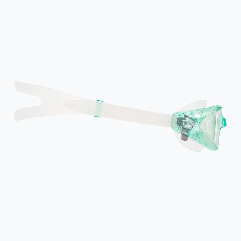 Dámske plavecké okuliare TYR Special Ops 3.0 Femme Transition clear/mint 3