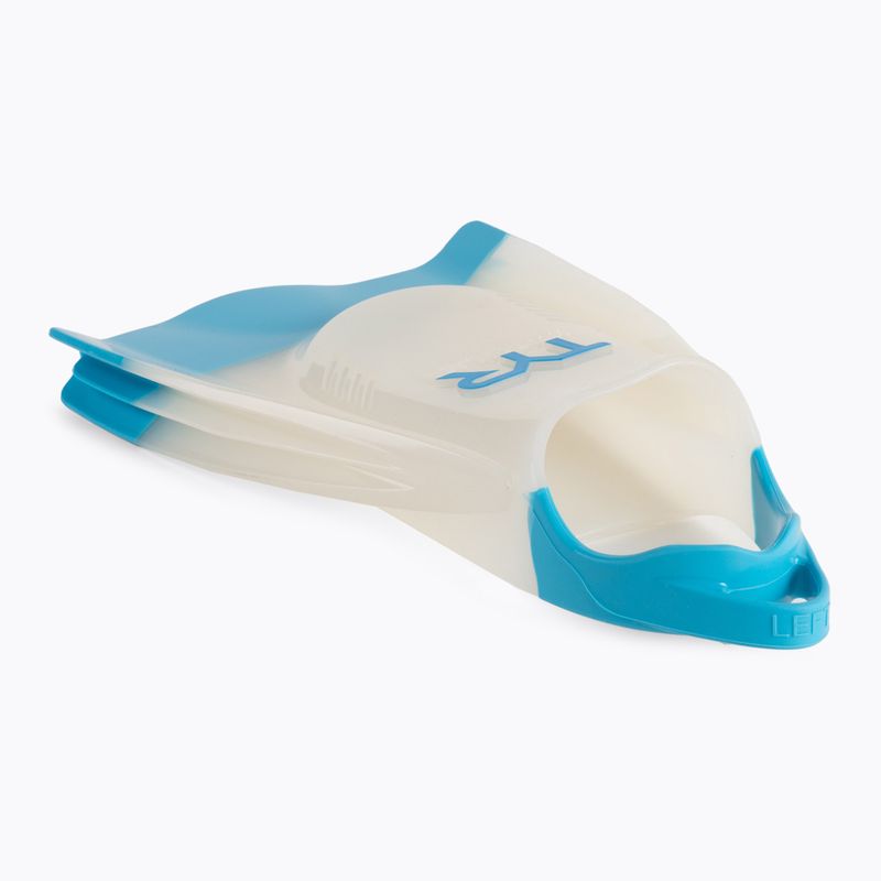 Plavecké plutvy TYR Hydroblade bielo-modré LFHYD 4