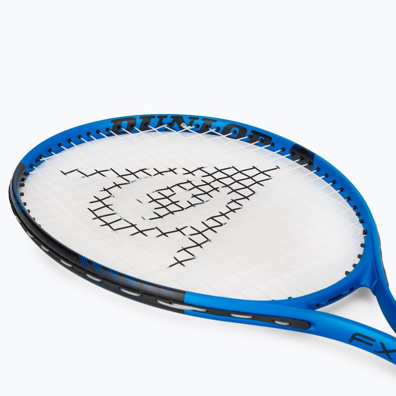 Detská tenisová raketa Dunlop FX Jr 25 blue/black 5