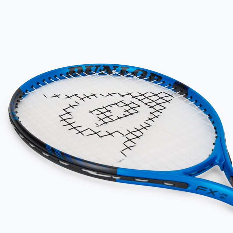 Detská tenisová raketa Dunlop FX Jr 21 blue/black 5
