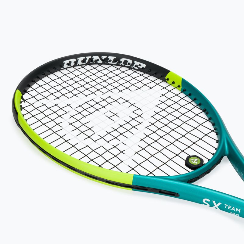 Tenisová raketa Dunlop SX Team 100 teal/black/yellow 10364303 5
