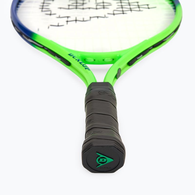Detská tenisová raketa Dunlop Tristorm Jr 19 green/blue 3