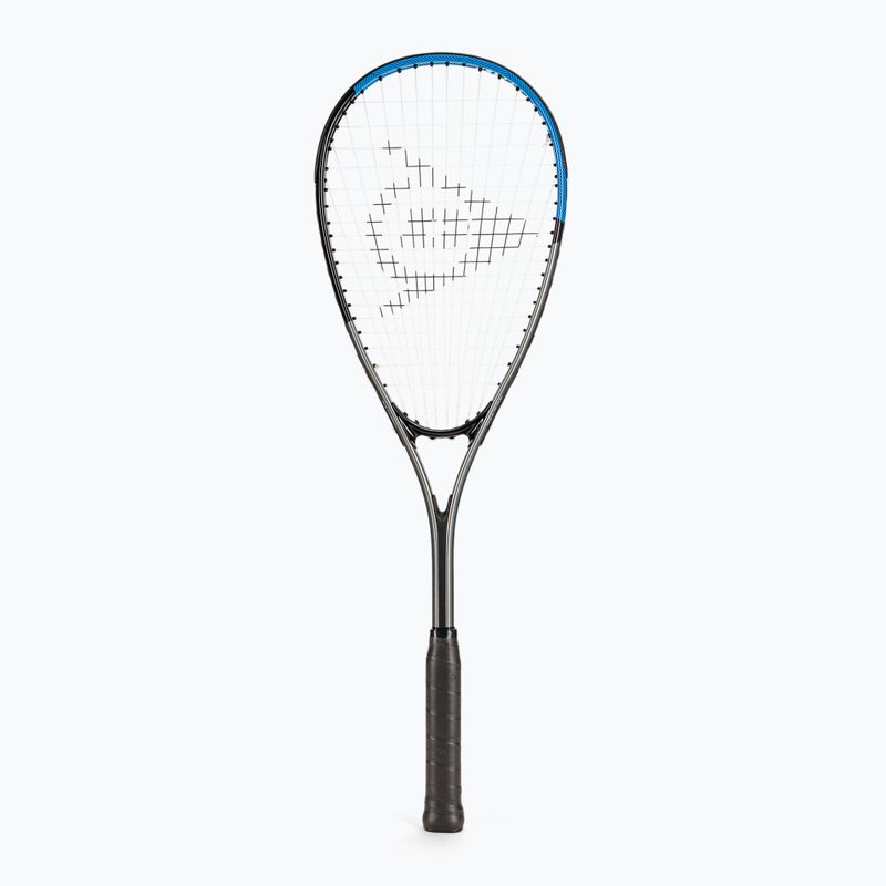 Squashová raketa Dunlop Sonic Core Lite Ti čierna a modrá