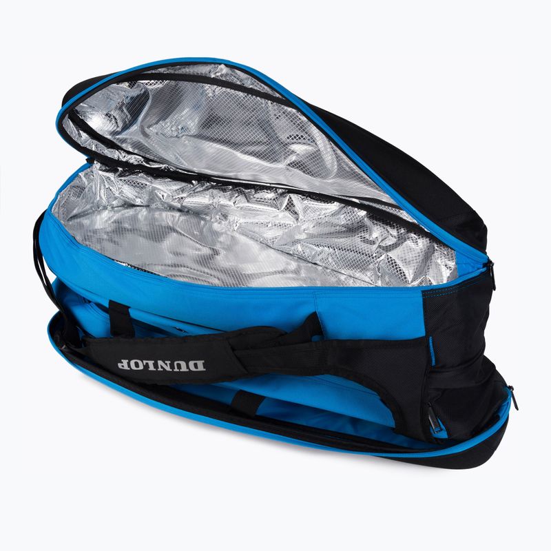 Tenisová taška Dunlop FX Performance 12RKT Thermo 80 l black/blue 103040 7