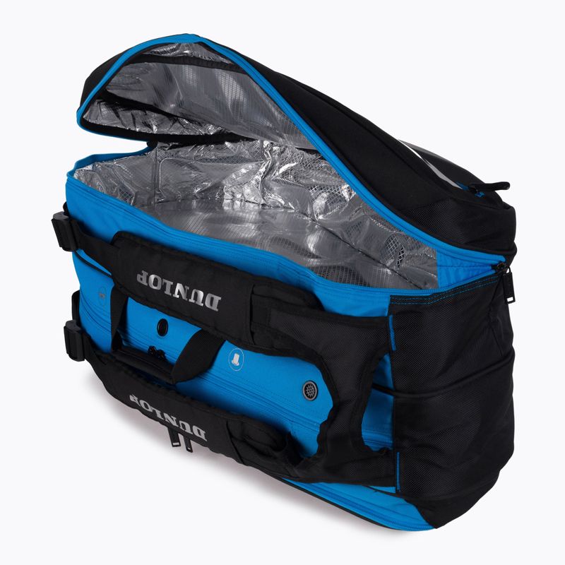Tenisová taška Dunlop FX Performance 8RKT Thermo 60 l čierno-modrá 103040 6
